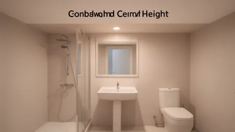 Minimalna wysokość łazienki