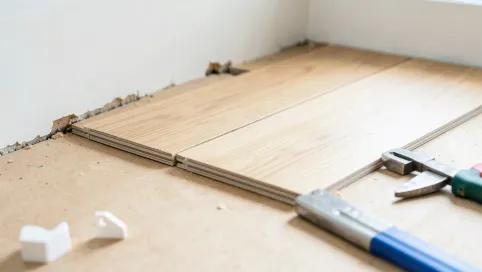 montaż paneli podłogowych